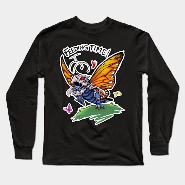 Monarch Kog'Maw - Feeding Time! (outlined) Long Sleeve T-Shirt by August